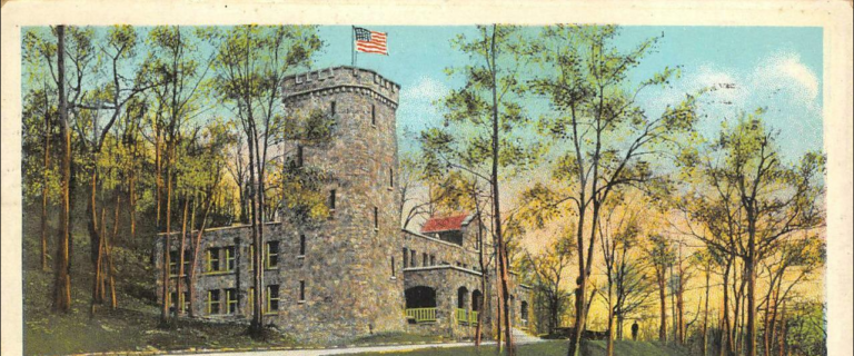 Vintage Ruby Falls Postcard 1929-1932