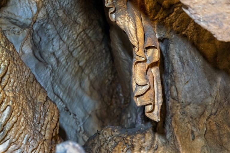 Cave formations at Ruby Falls