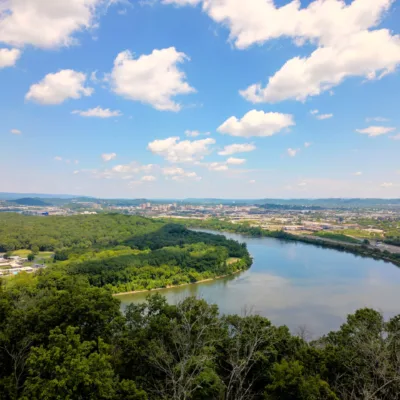 view of the Tennessee River 