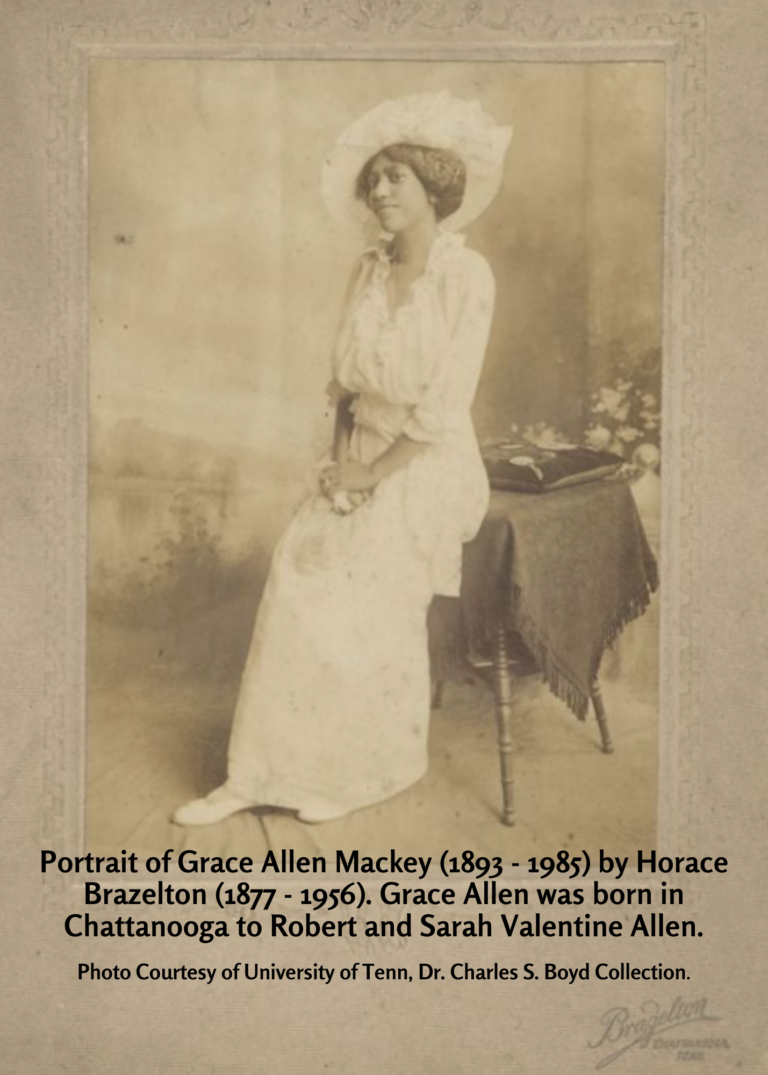 Grace Allen Mackay portrait by Horace Brazelton